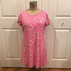 Vineyard vines hot pink sea shell dress!